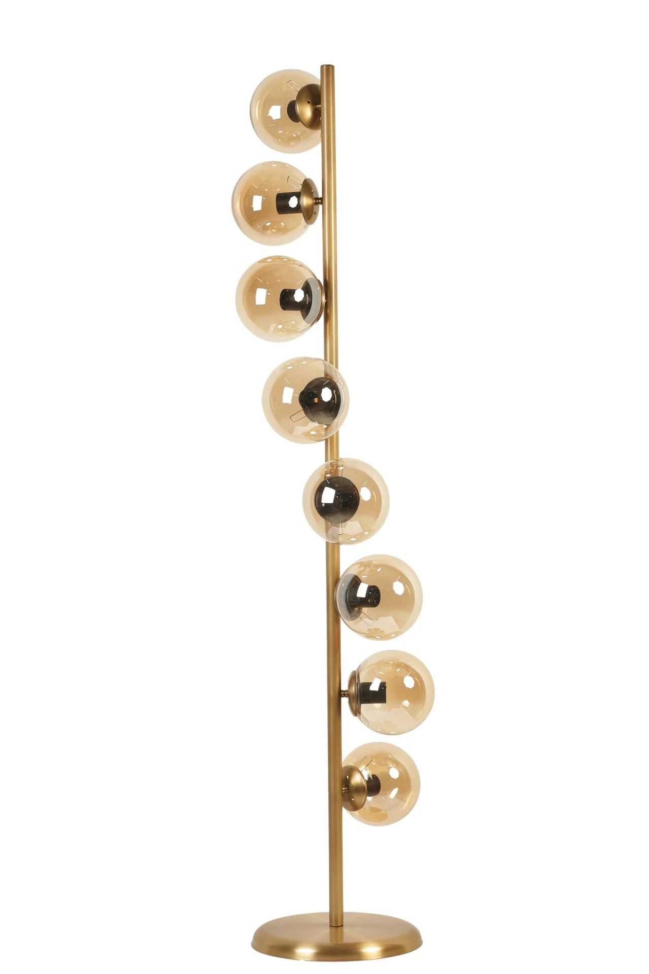 Simay 8'li Eskitme Bal Camlı Lambader