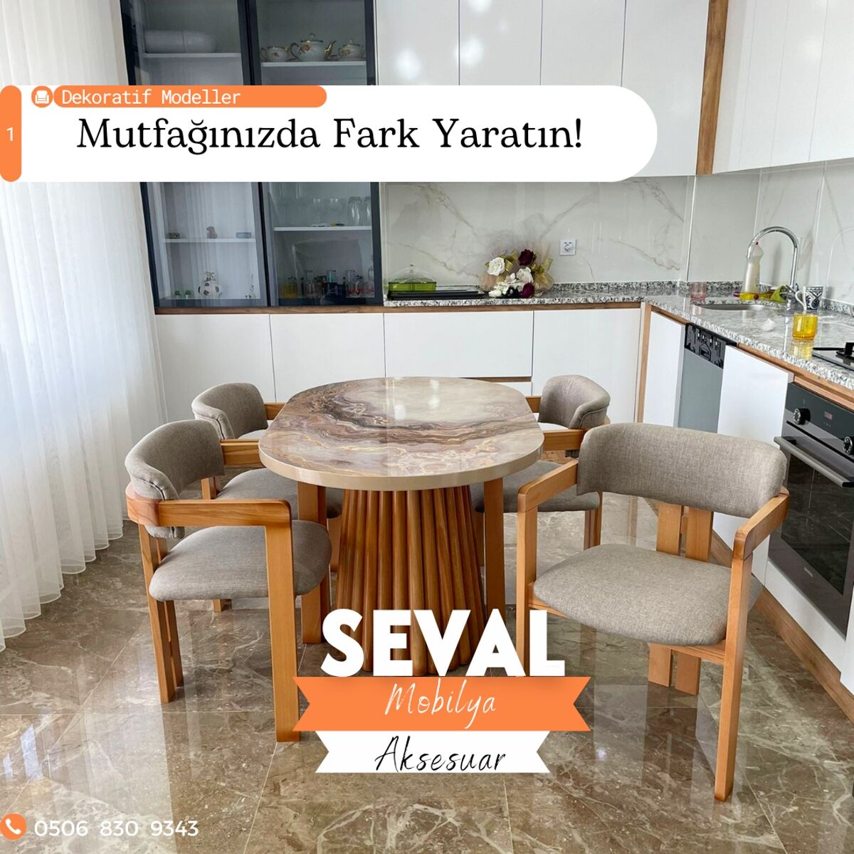 PTT Masa + T Sandalye Takımı