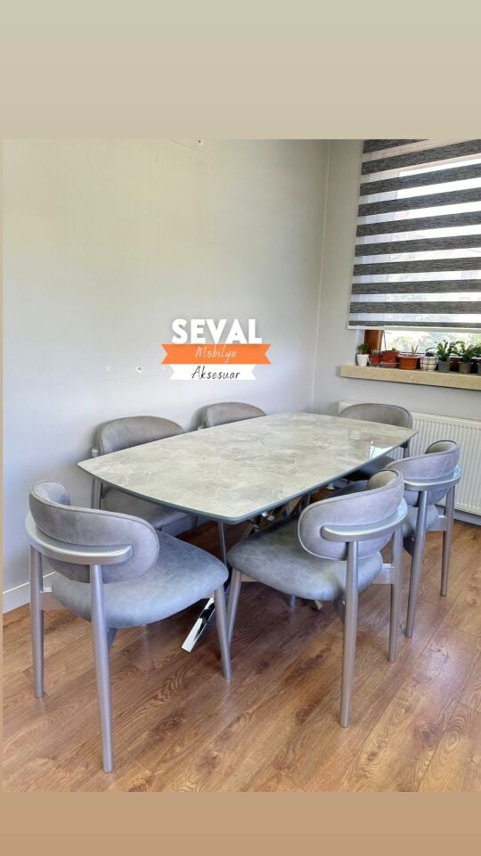 Rampla Örümcek Masa + Polo Sandalye Takımı