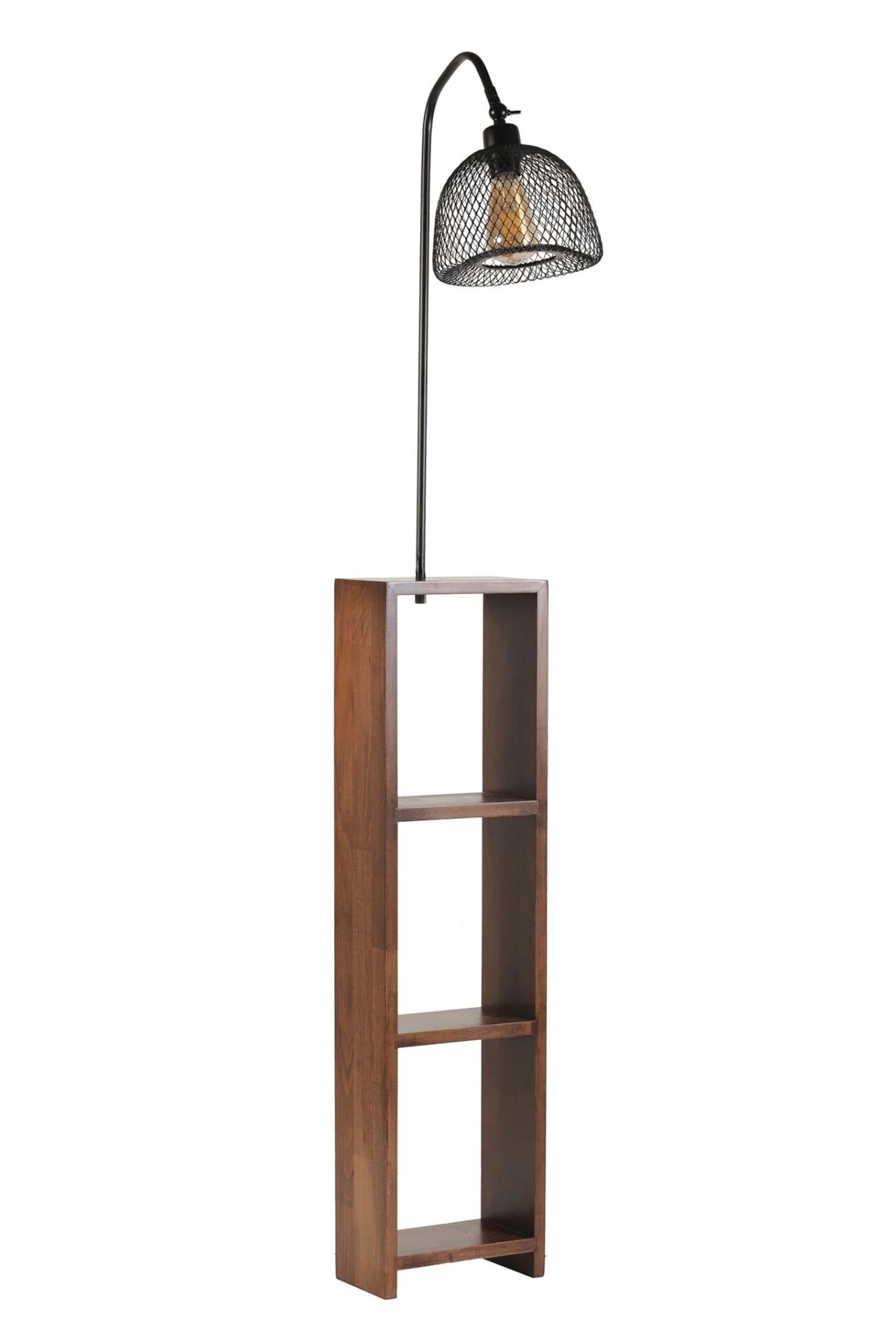 Stelo Siyah Sehpalı Rota Başlıklı Lambader