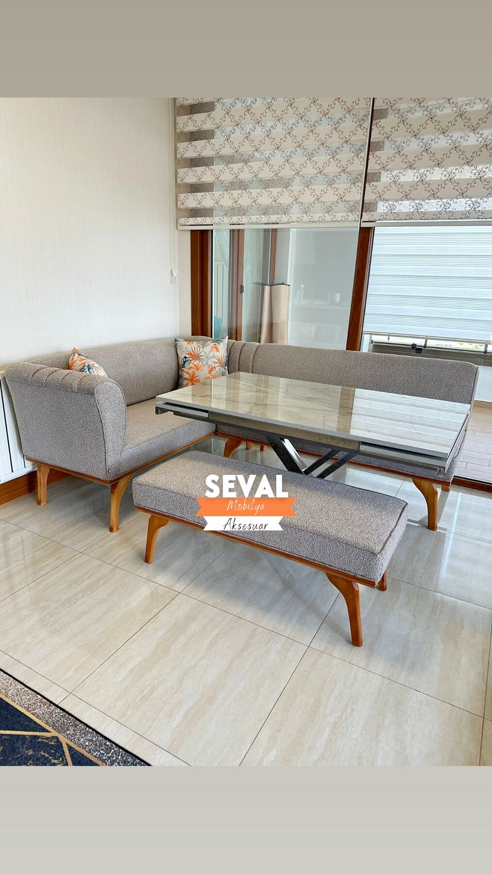 Şönil Relax Köşe Takımı