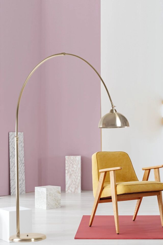 Vargas Mat Krom Retro 3 Başlıklı Lambader