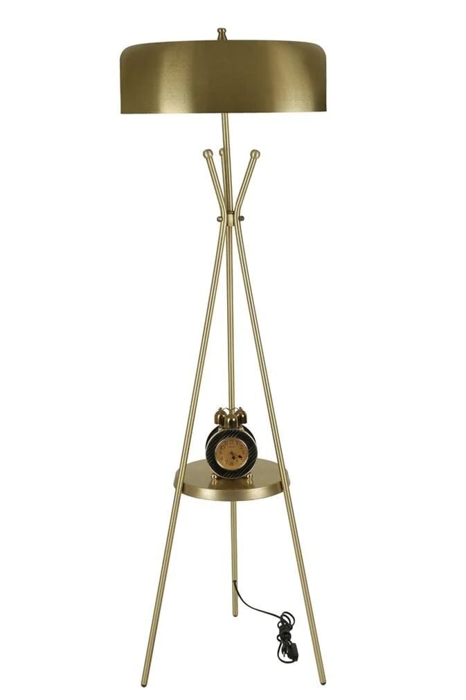 Venedik Eskitme Büyük Retro 8 Başlıklı Lambader