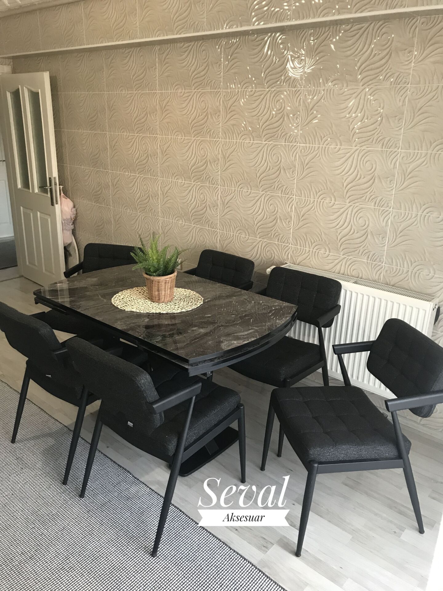 Cosmos İkon Masa + Klas Sandalye Takımı