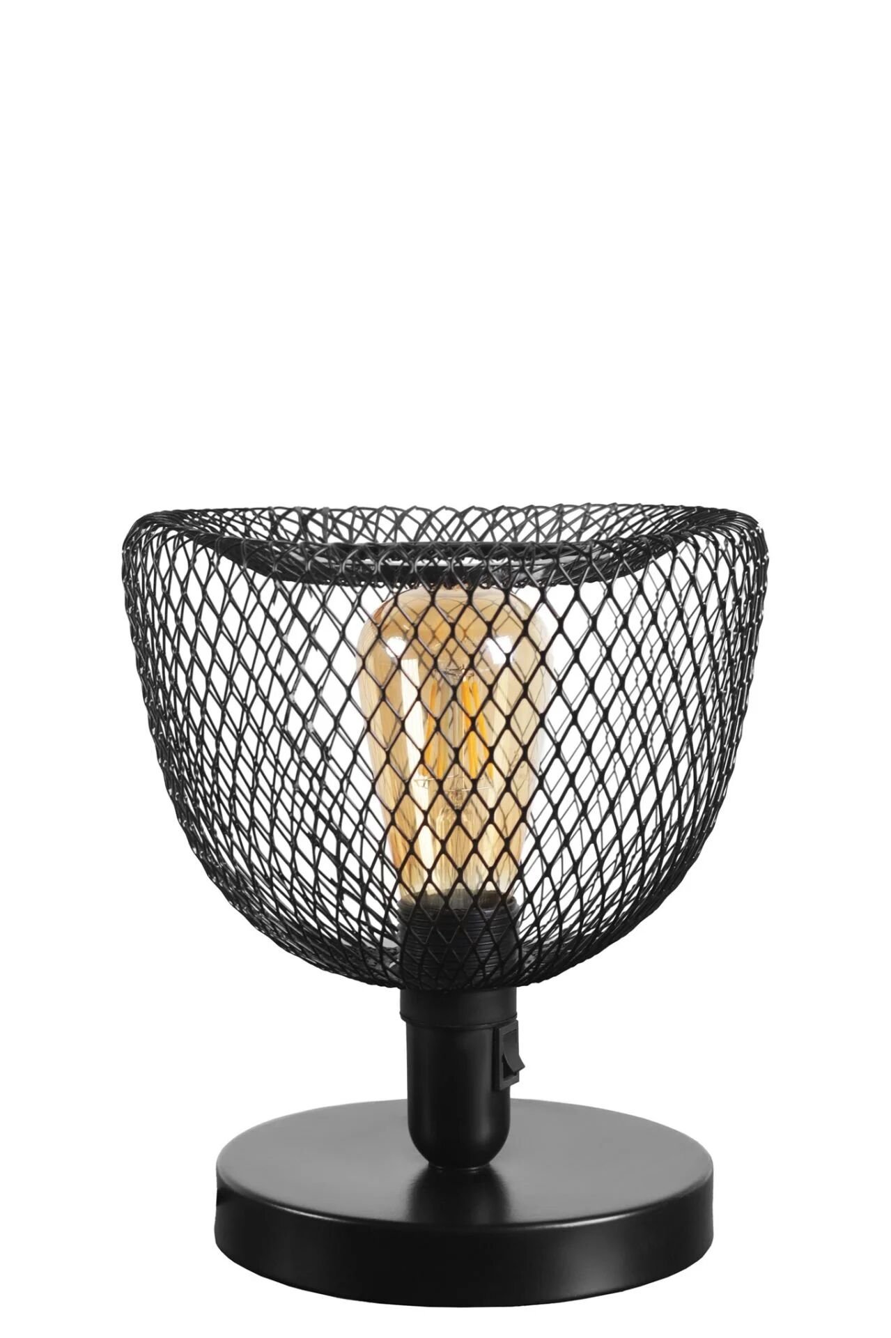 Ayça Siyah Nasa Başlıklı Masa Lambası