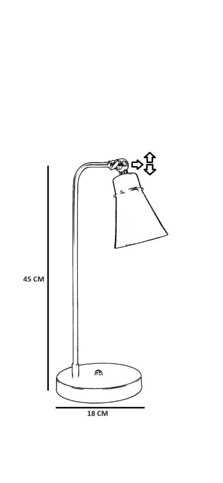 Dora Eskitme Masa Lambası
