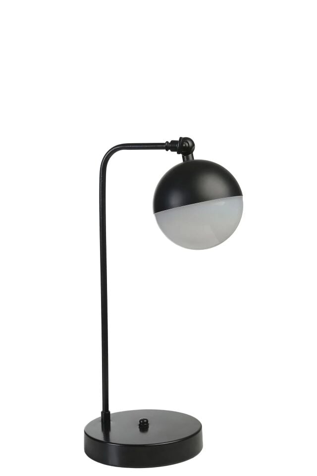 Lucas Siyah Ledli Masa Lambası