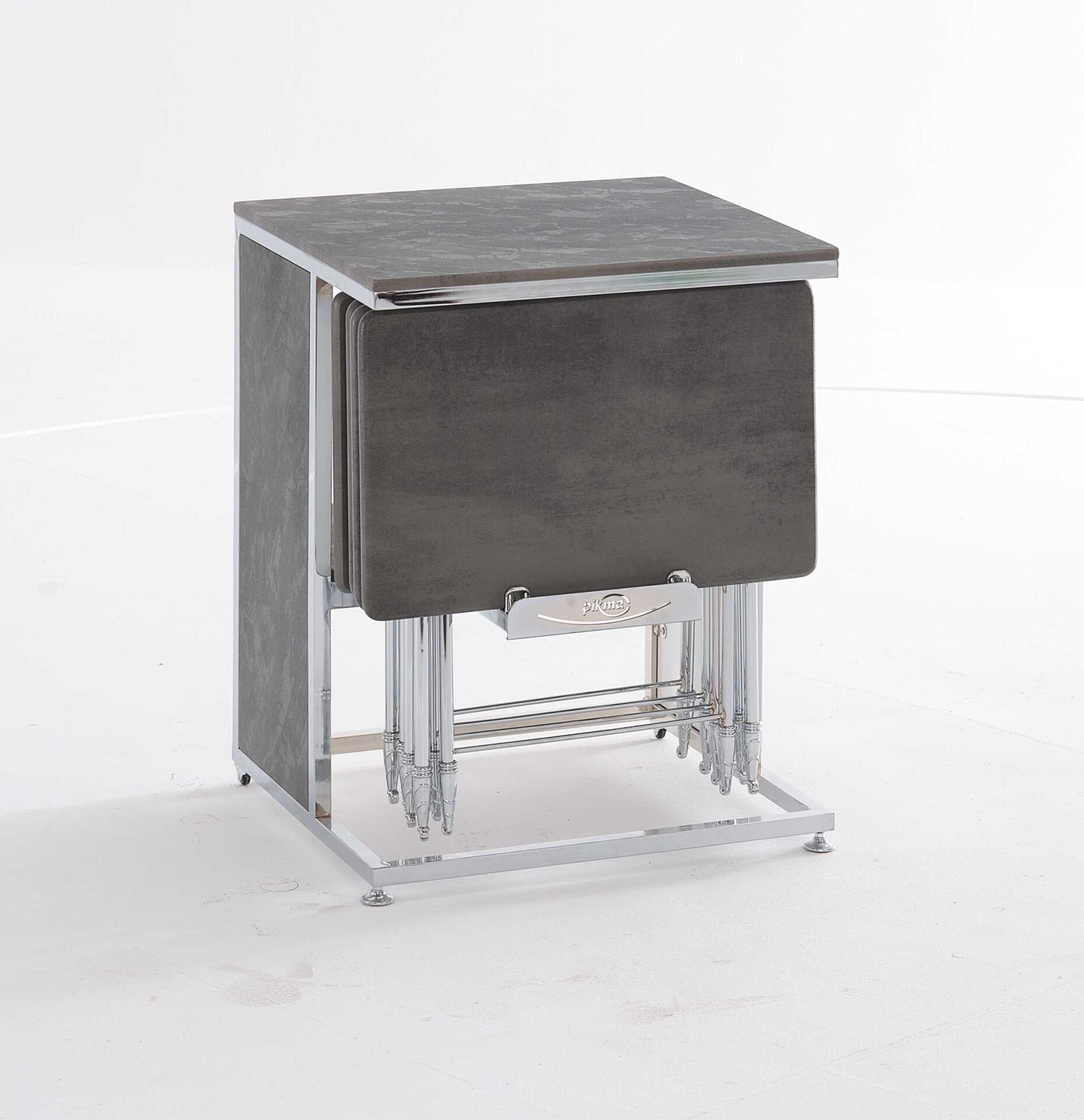 Medusa Yan Sehpa Antrasit Beton