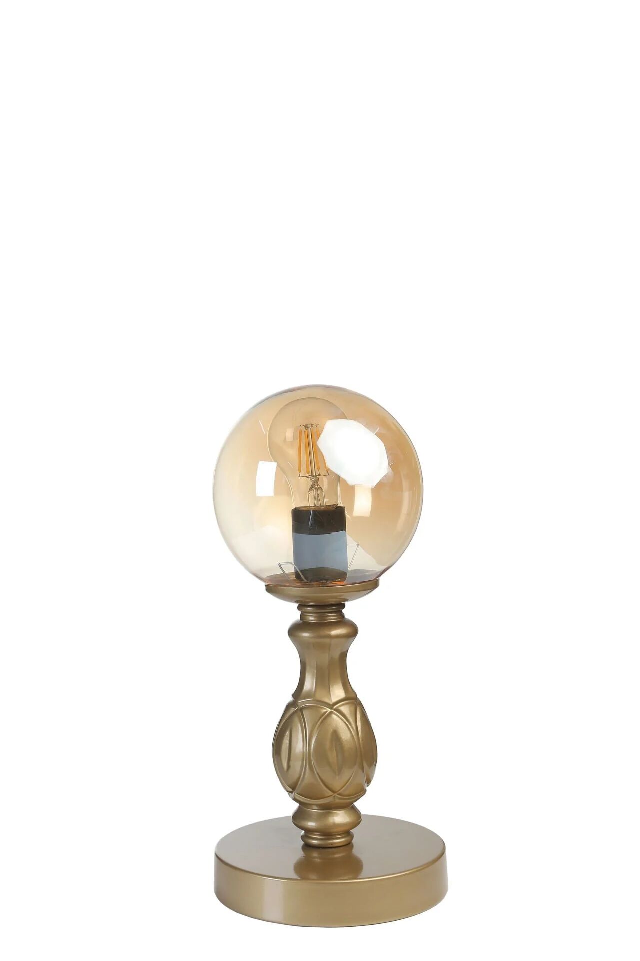 Olimpiyat Eskitme Bal Camlı Masa Lambası