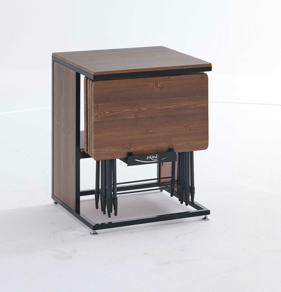 Medusa Yan Sehpa Antik Çam