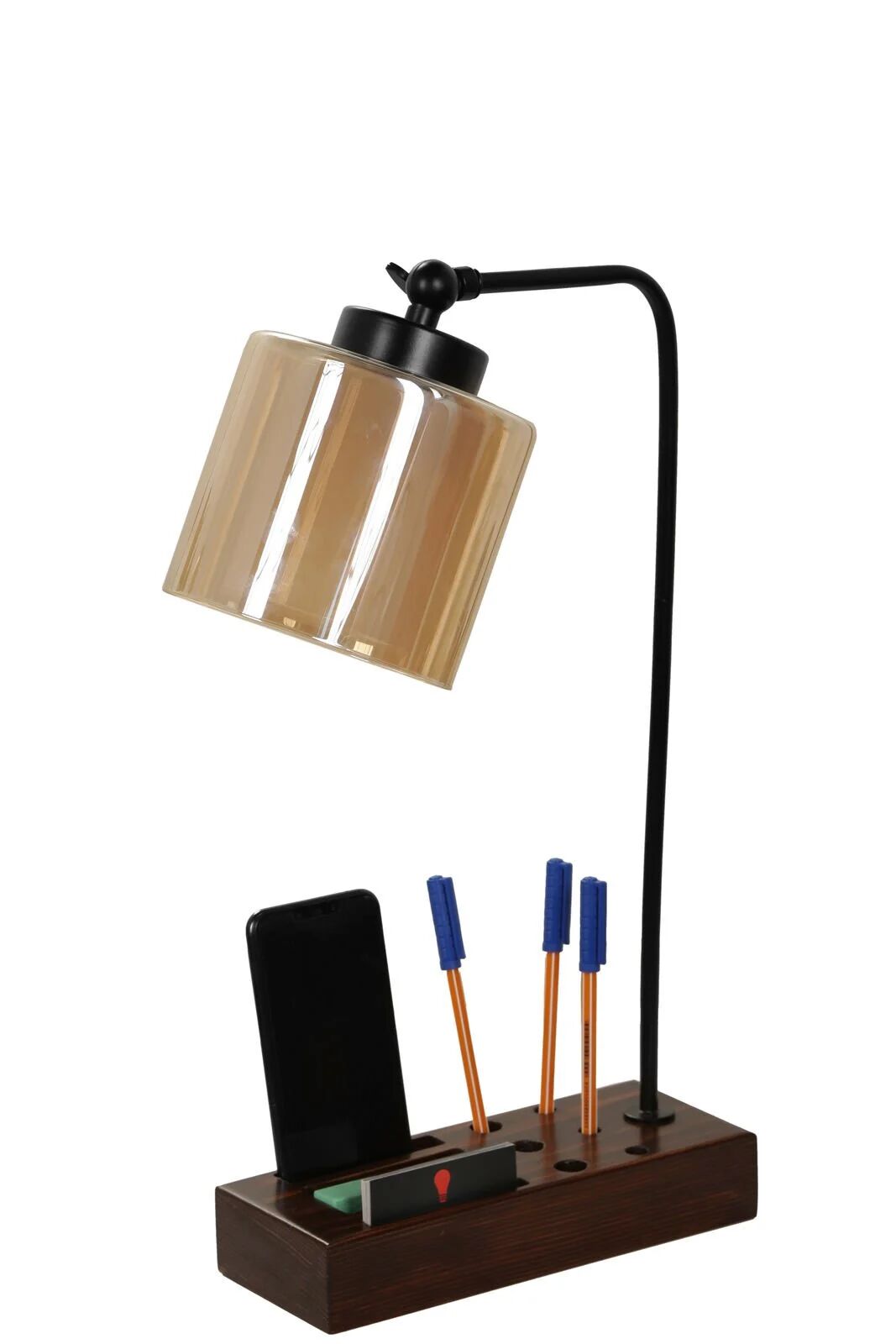 Zen Bal Camlı Masa Lambası