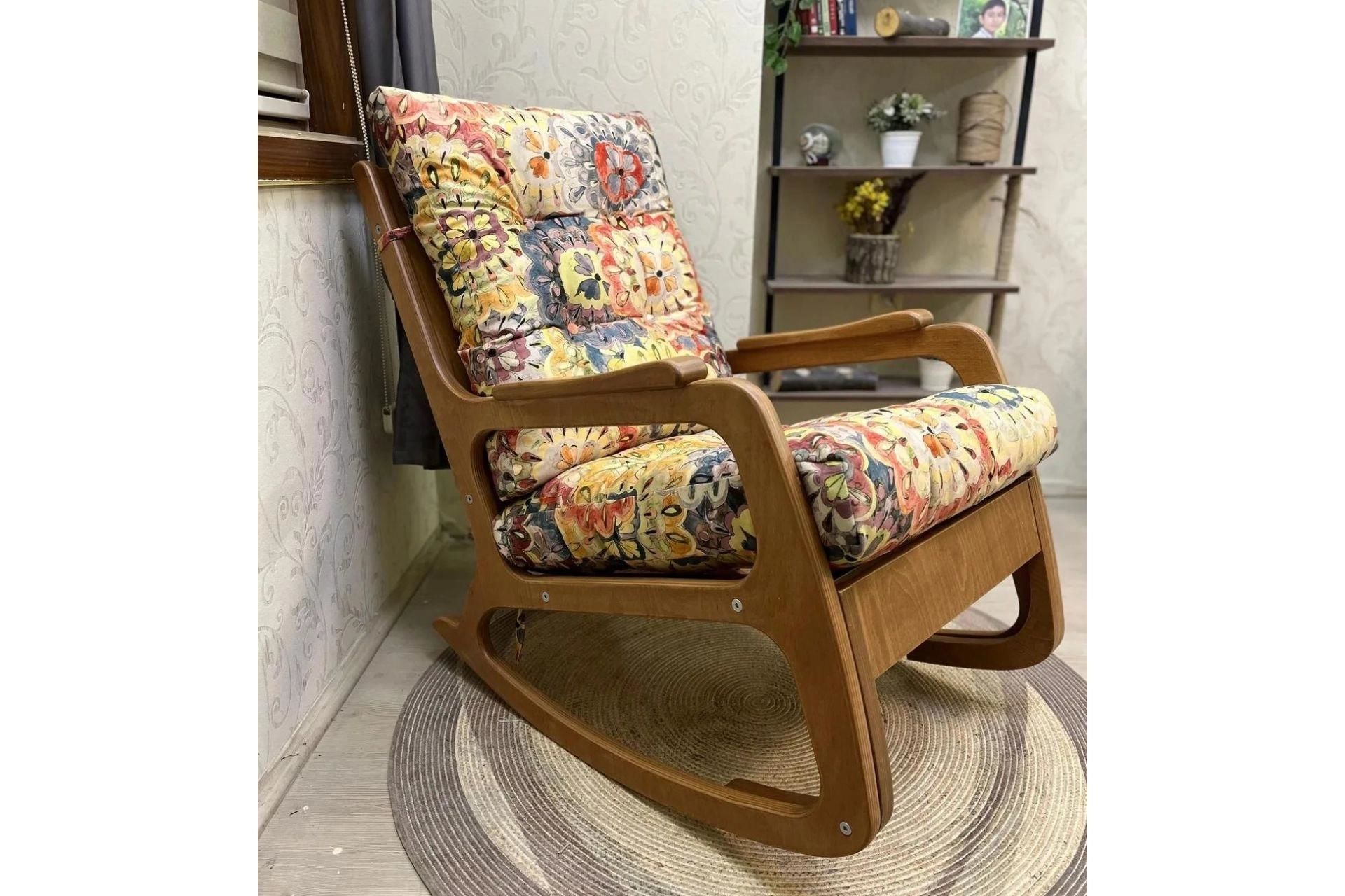 Kontes Frida - Naturel Sallanan Sandalye