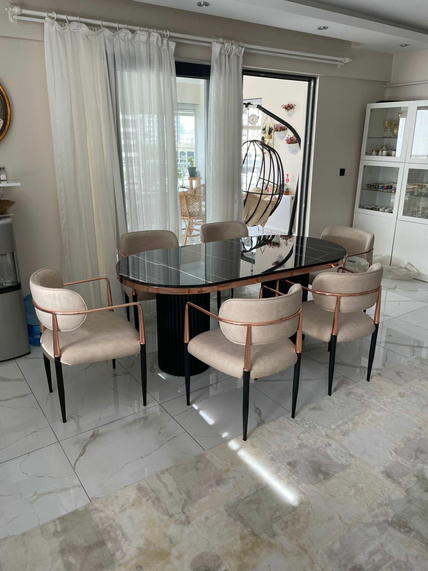 Dizayn Masa + Poyraz Sandalye Takımı