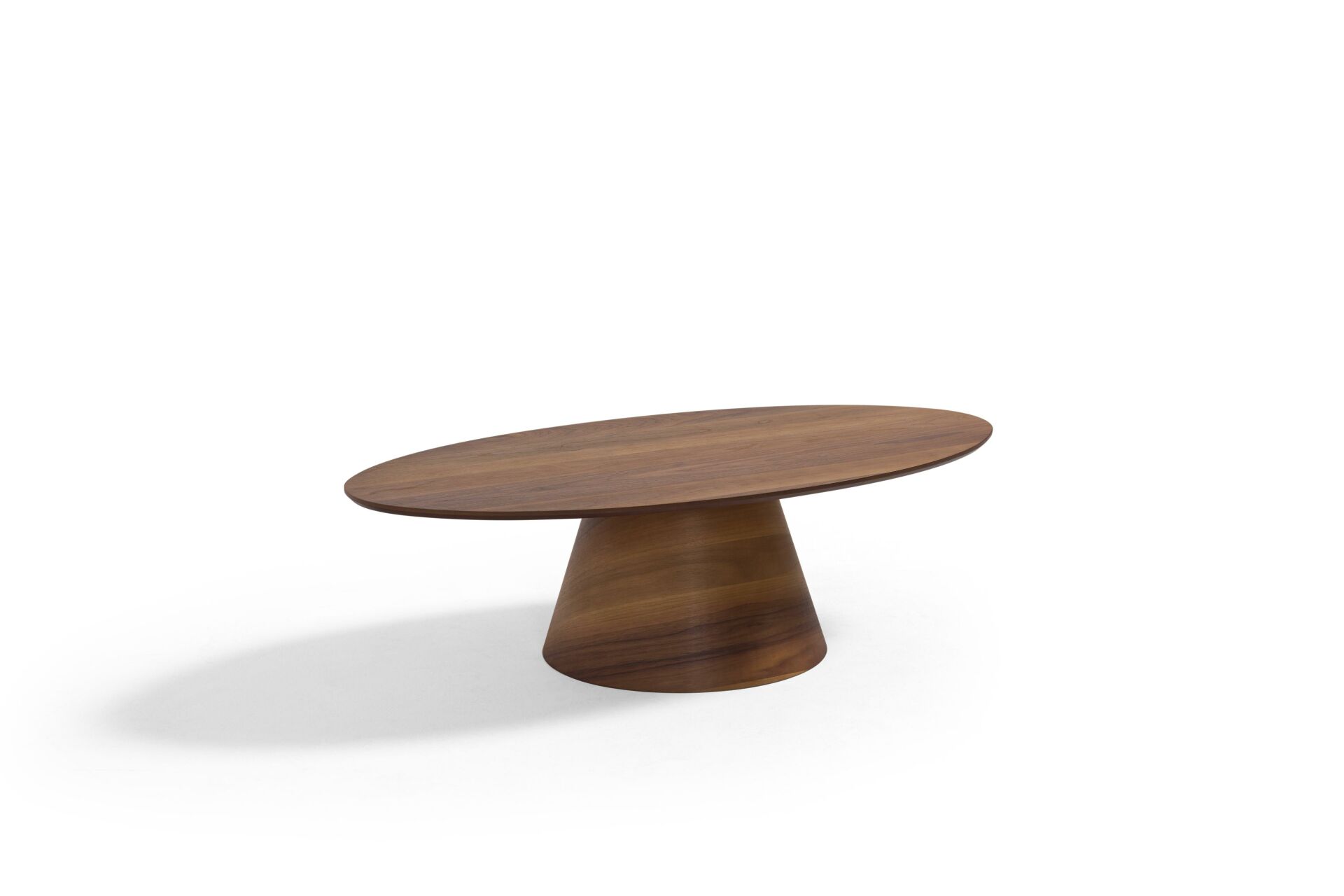 Oslo Orta Sehpa Elips Ceviz