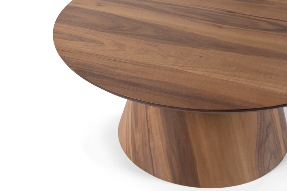 Oslo Orta Sehpa Yuvarlak Ceviz