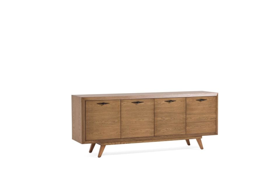 Poli Meşe Yemek Odası