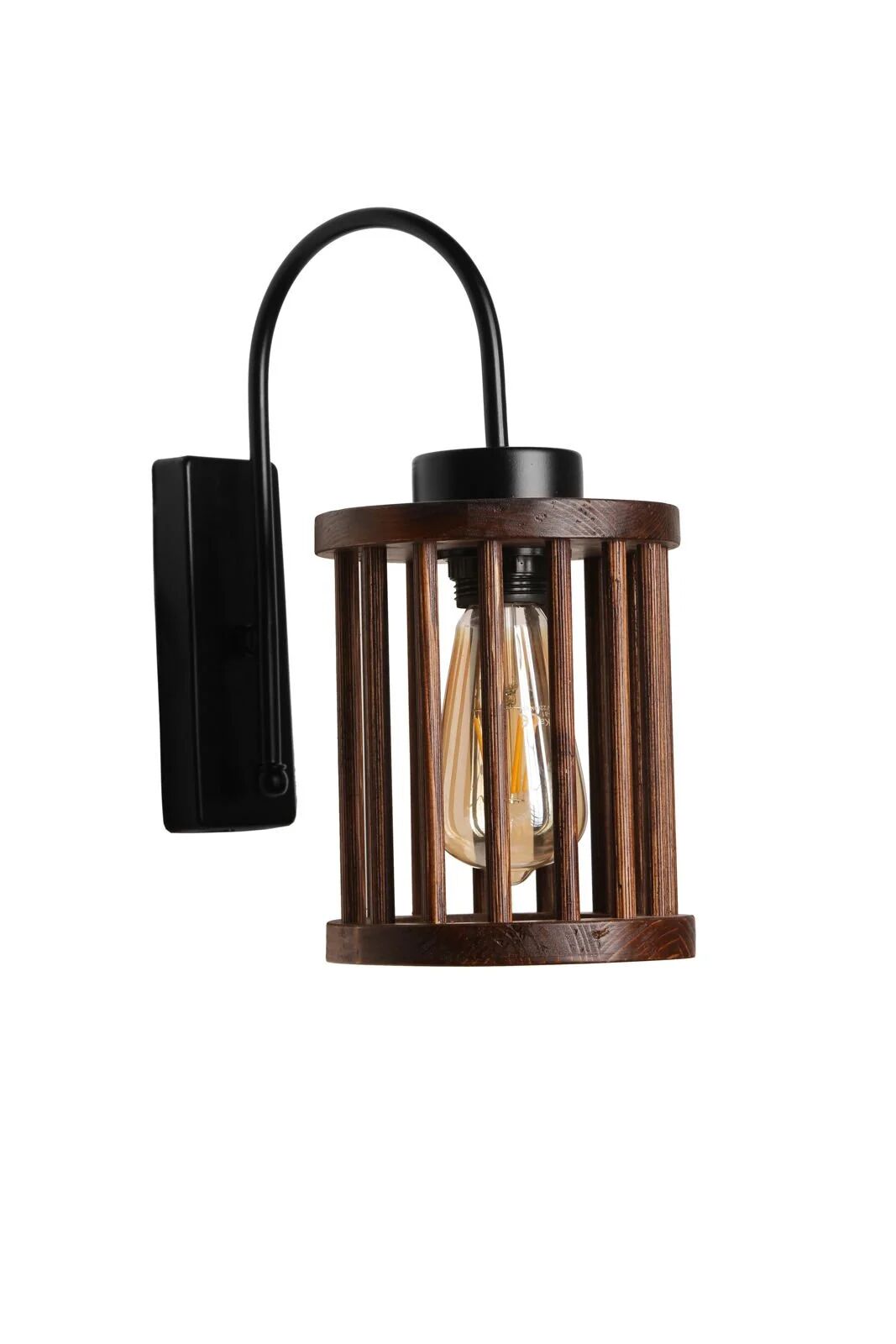 Avni Ahşap Kafesli Ceviz Aplik