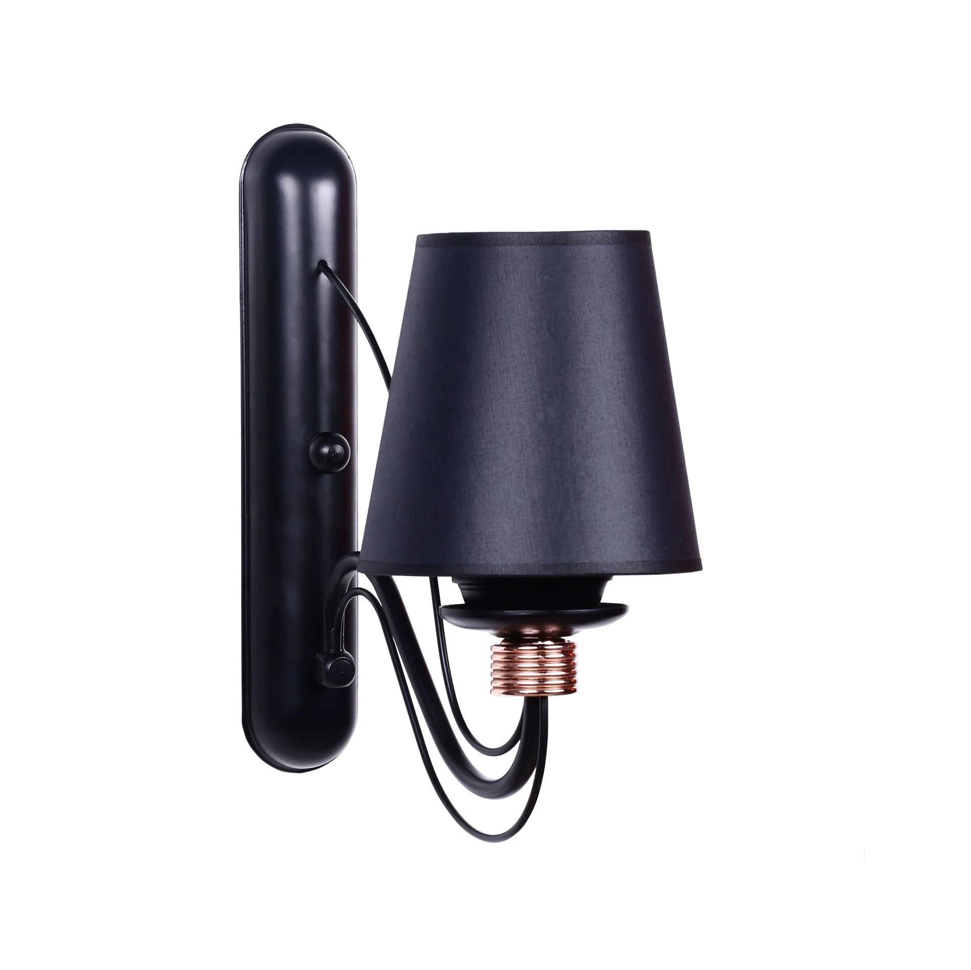Berfin Siyah Abajurlu Siyah Aplik