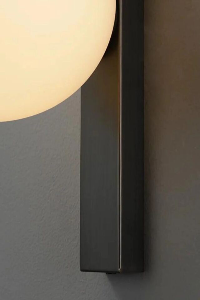 Modern Siyah Duvar Aplik