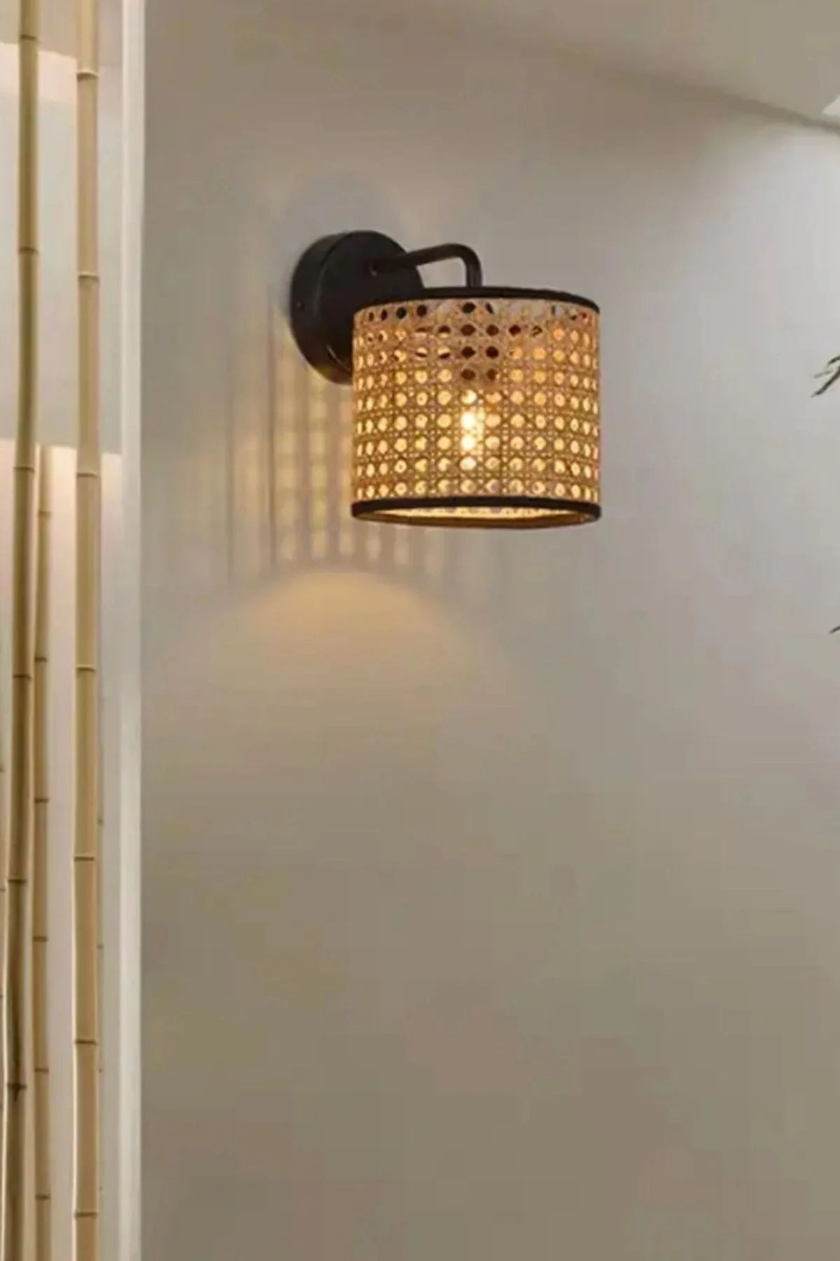 Pena Siyah Rattan Aplik