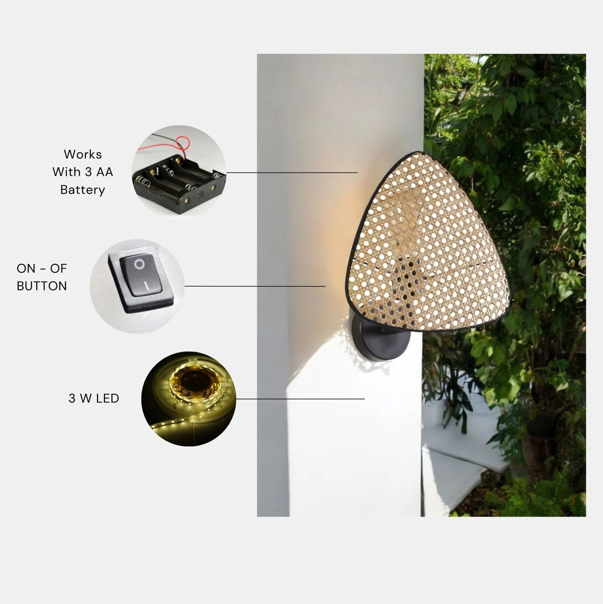 Hera Pilli Tekli Siyah Aplik