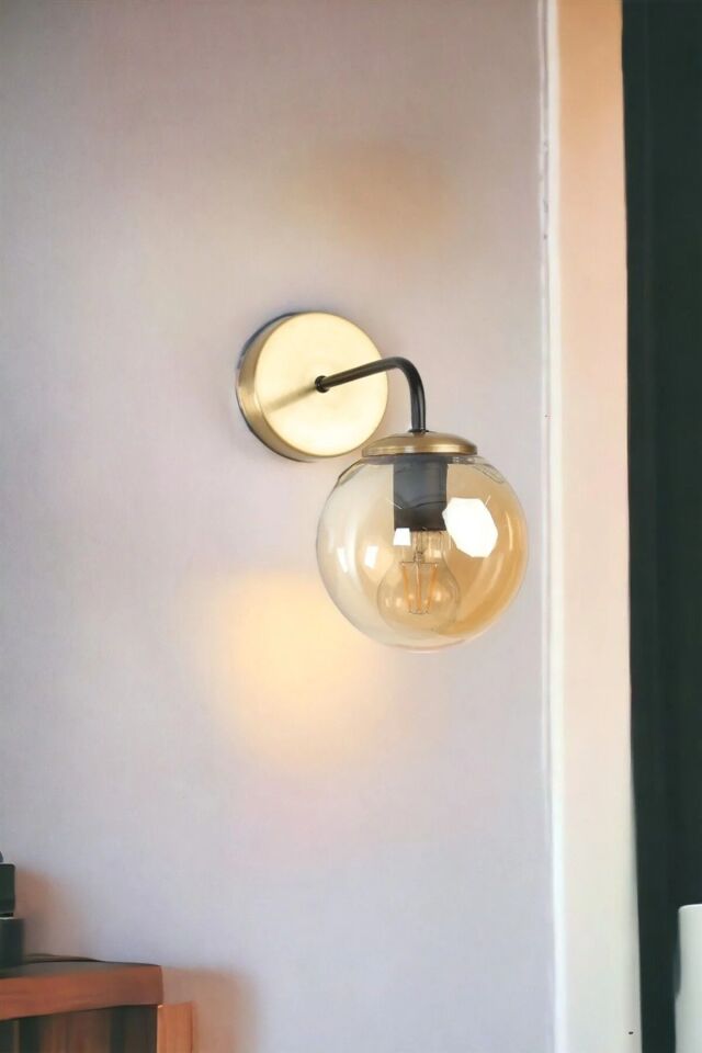 Pablo Pilli Eskitme Bal Camlı Aplik