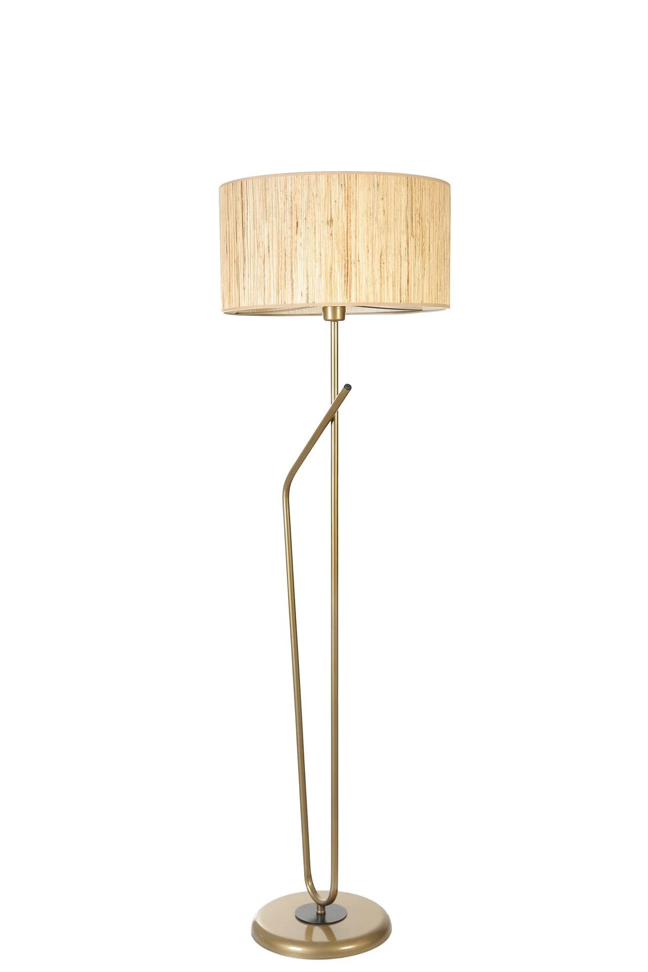 Alfa Eskitme Lambader Silindir Bambu 010 Abajurlu