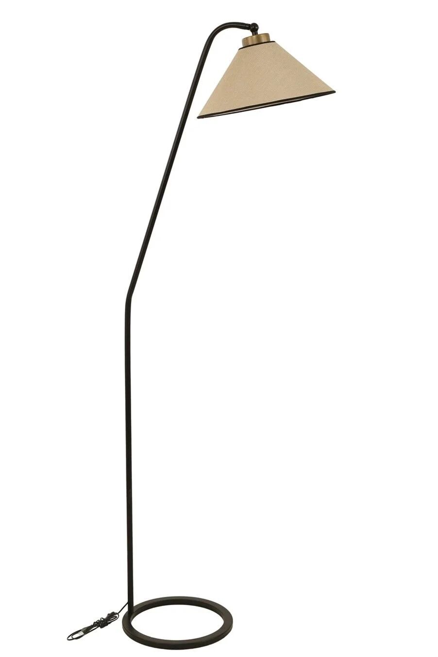 Delta Siyah Açık Hasır Başlıklı Lambader