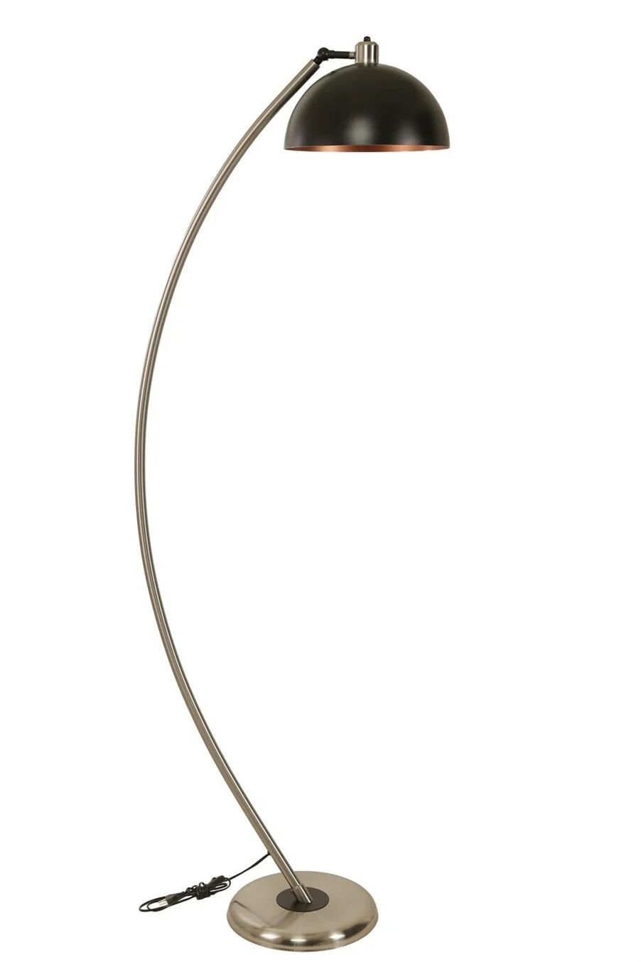 Hilal Mat Krom Retro 3 Başlıklı Lambader