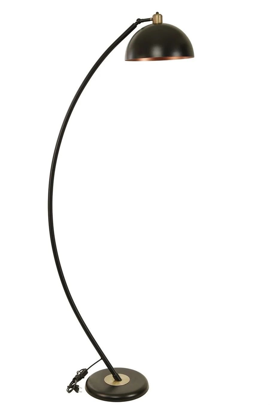 Hilal Siyah Retro 3 Başlıklı Lambader